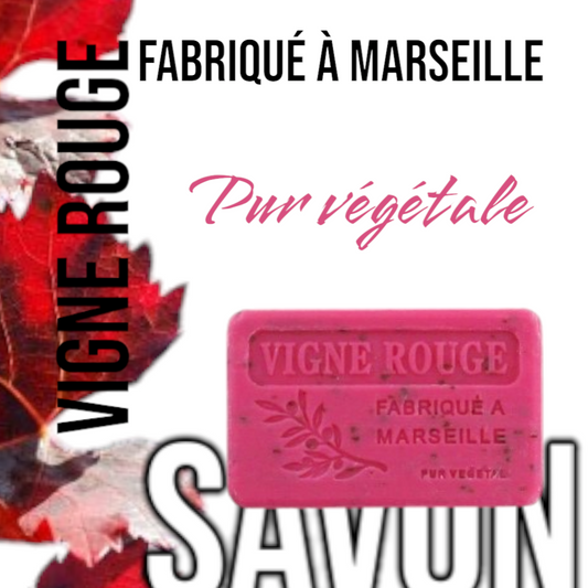 Savon Vigne rouge