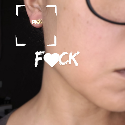 Boucle d'oreille Fuck