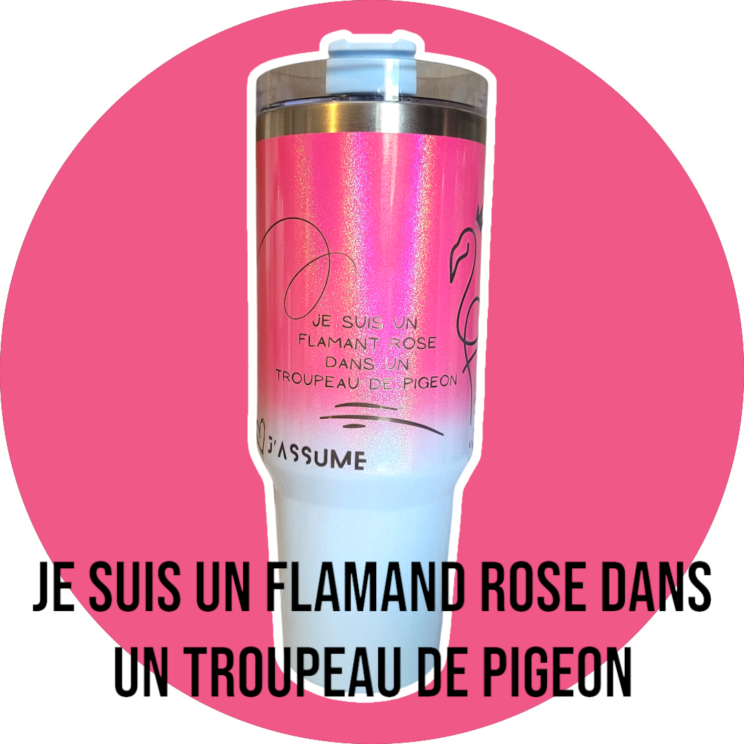 DEGRADE ROSE BLEU CIEL PAILLETTE